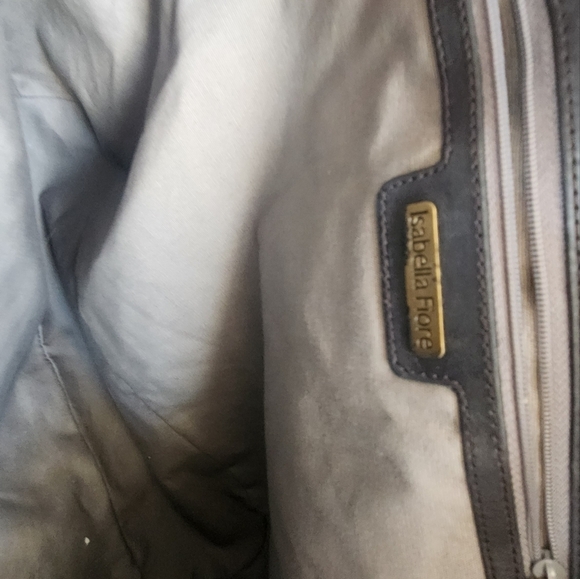 ISABELLA FIORE SUPER SOFT LEATHER HOBO BIG BAG - Picture 12 of 12